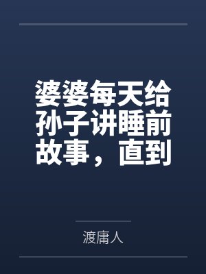 婆婆每天给孙子讲睡前故事，直到有人提醒我那根本不是故事